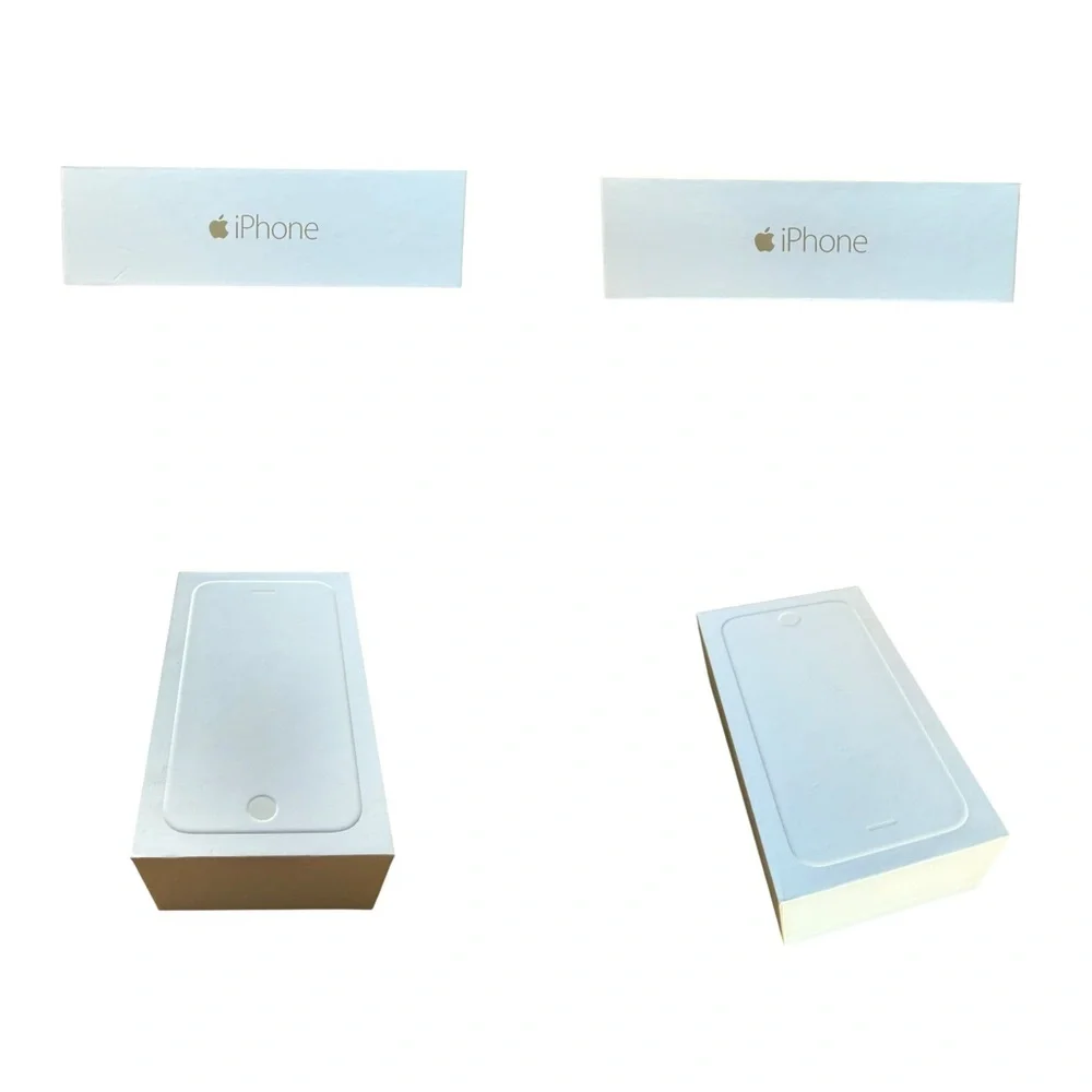 EMPTY BOX ONLY Apple iPhone 6 Original Genuine Apple Gold 16GB Box sticker decal